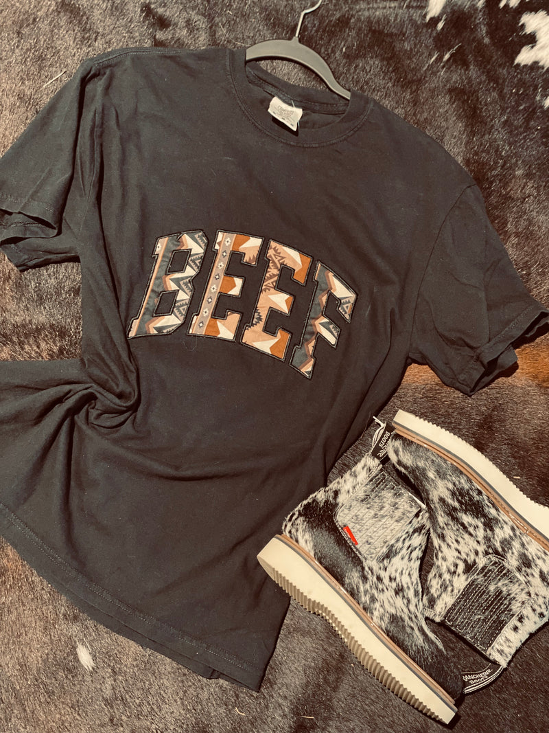 Embroidered BEEF Tee