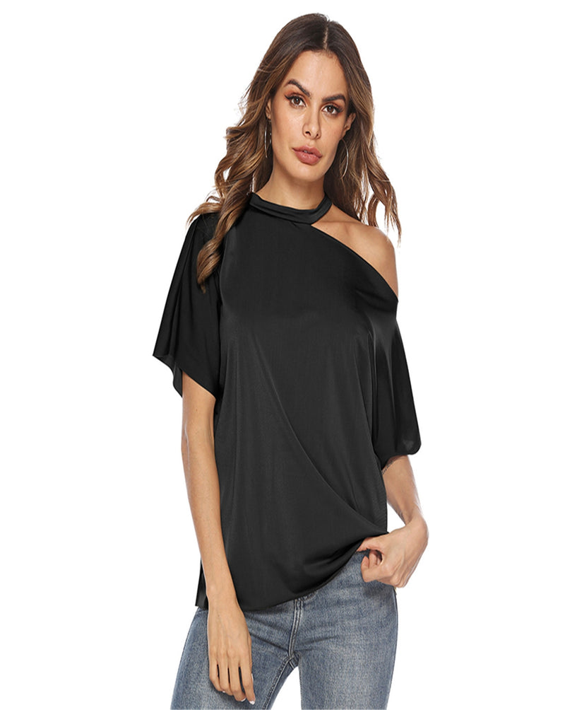 Mauve or Black Open Sleeve T-shirt - SALE