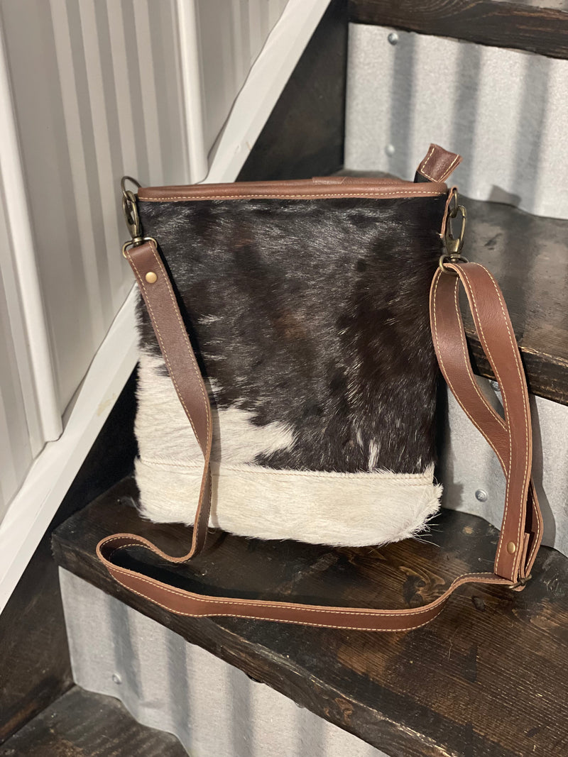 Cowhide Crossbody Purse